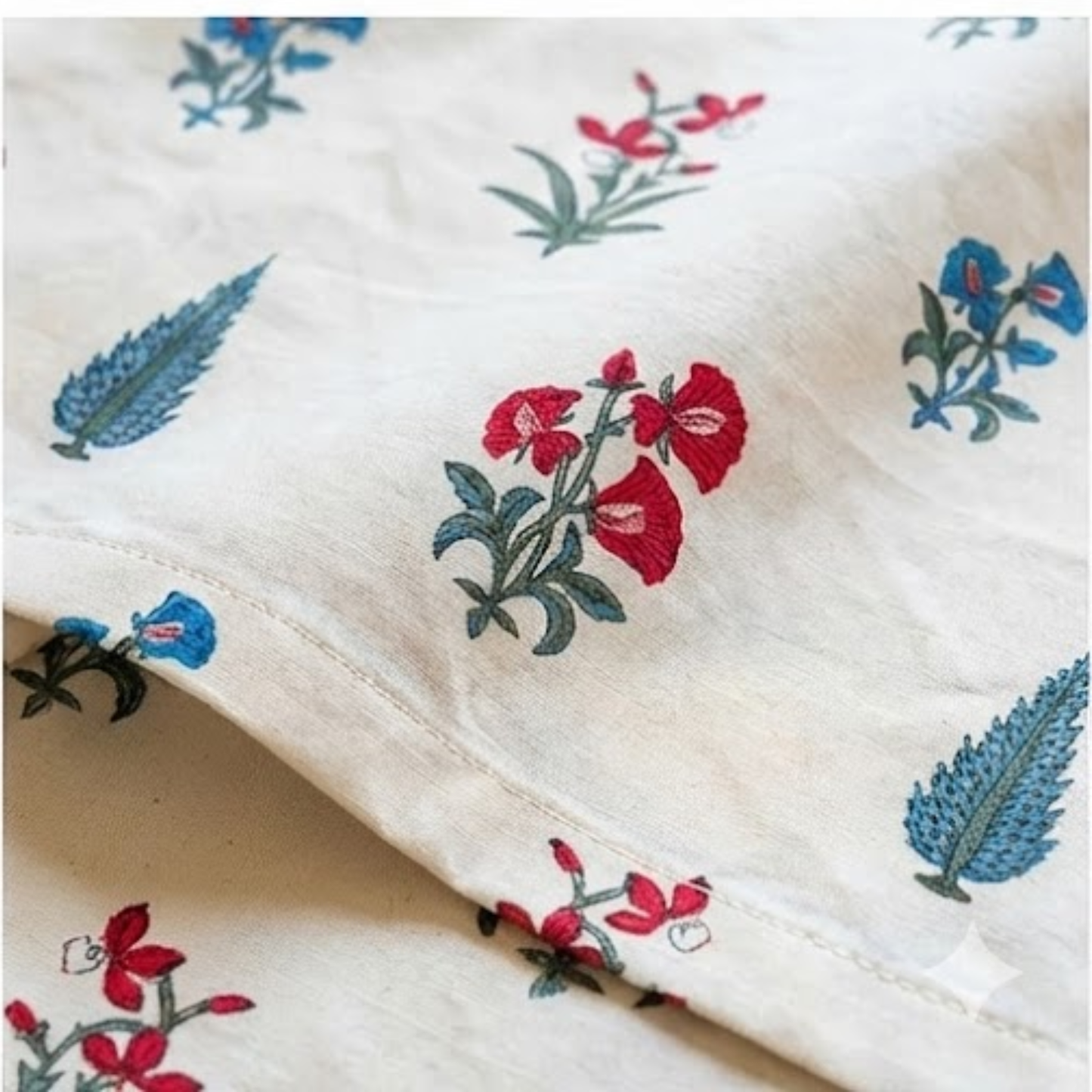 100% Cotton, room darkening ethnic curtains, Pack of 1 Curtain