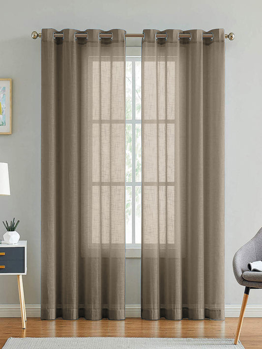 Linen Sheer - Dusty (Pack of 1)