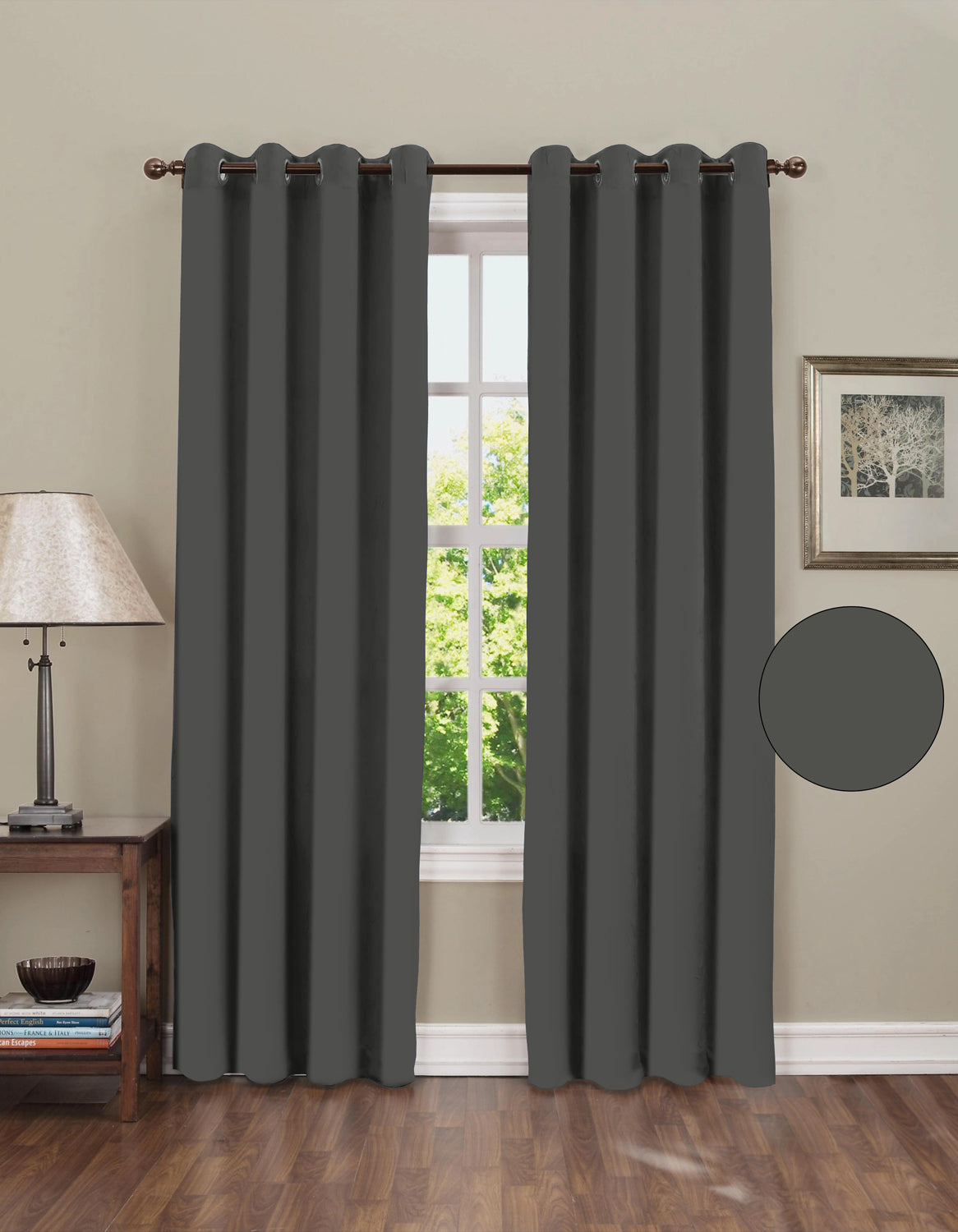 Backout Plain Curtain