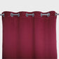 Blackout Plain Curtain Maroon Colour