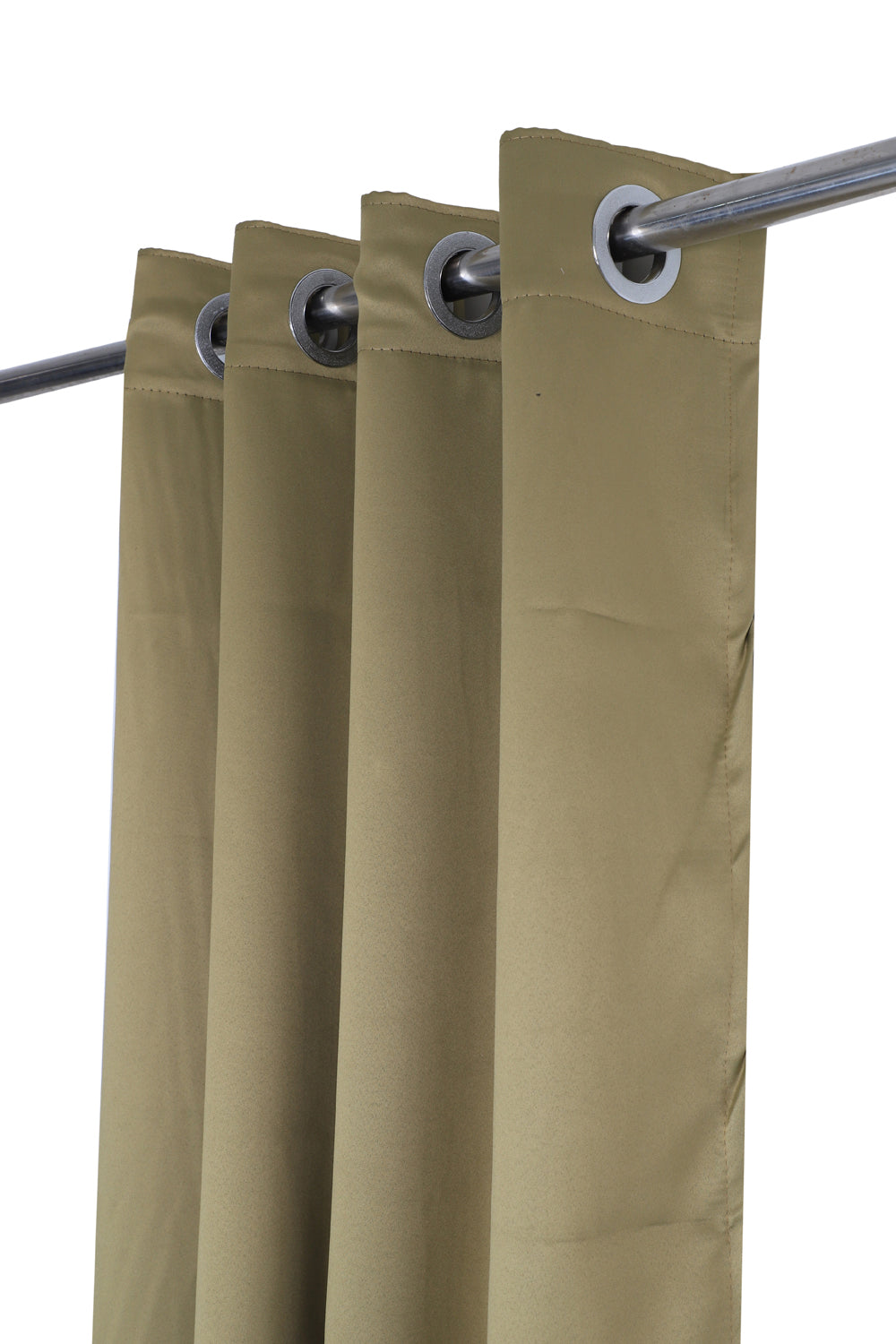 Blackout Plain Curtain - Green - PARDEWALE.in