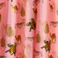 Traditional Print Curtain - Pastel Pink - PARDEWALE.in