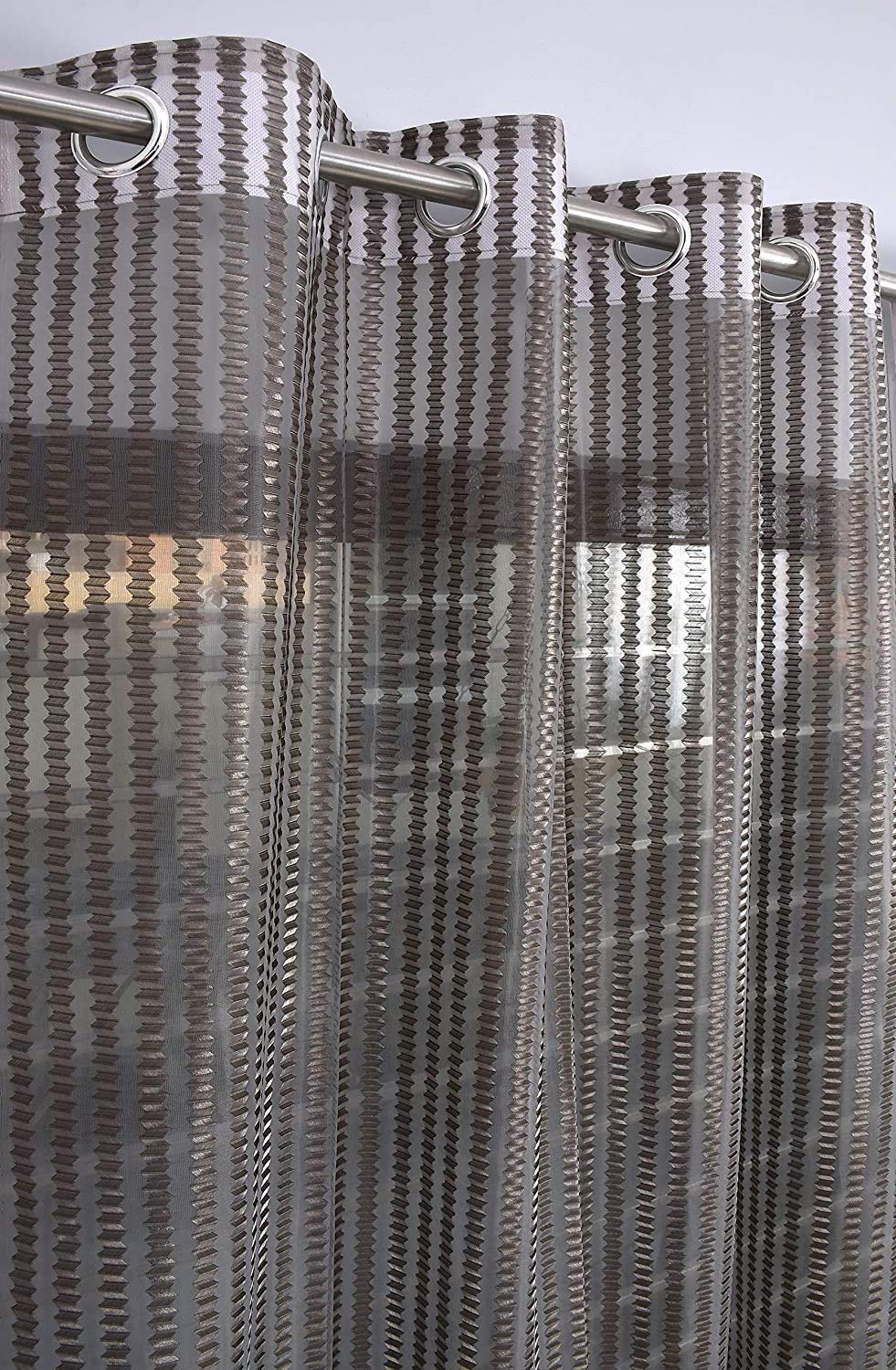 Sheer Net (Tissue) - Grey - PARDEWALE.in