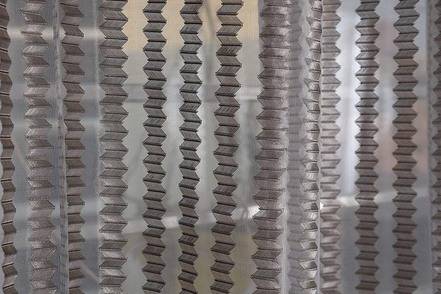 Sheer Net (Tissue) - Grey - PARDEWALE.in