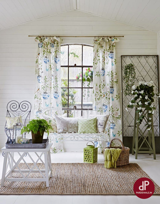 Floral Curtain Designs: Adding a Pop of Nature to Your Space