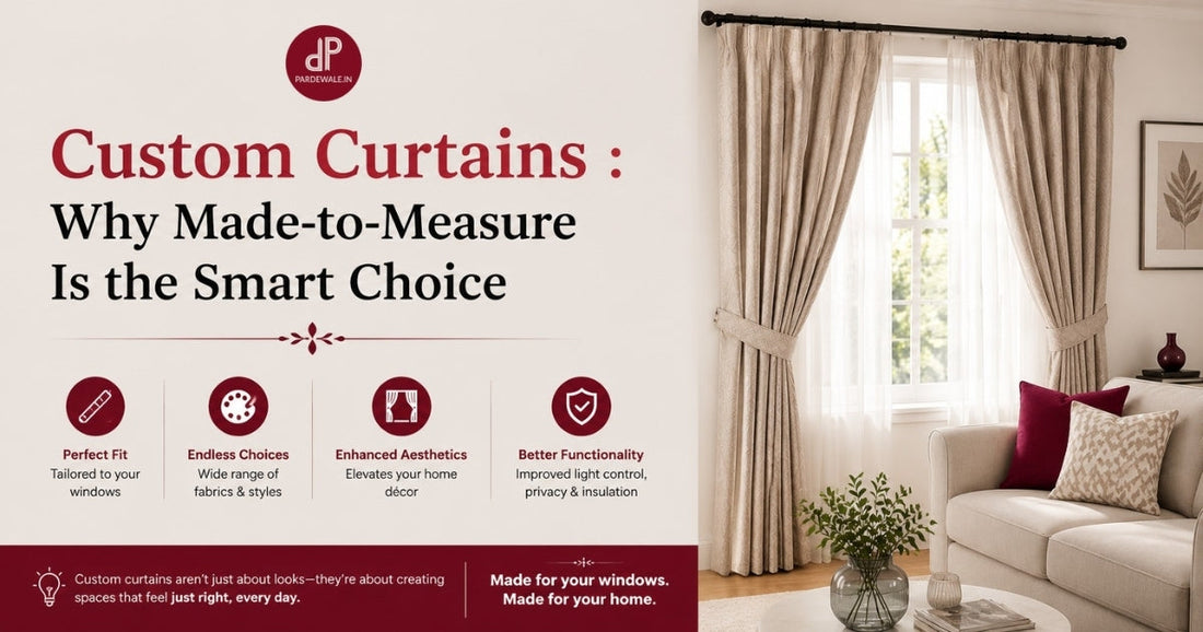 Custom Curtains Surat: A Complete Guide to Personalised Window Styling