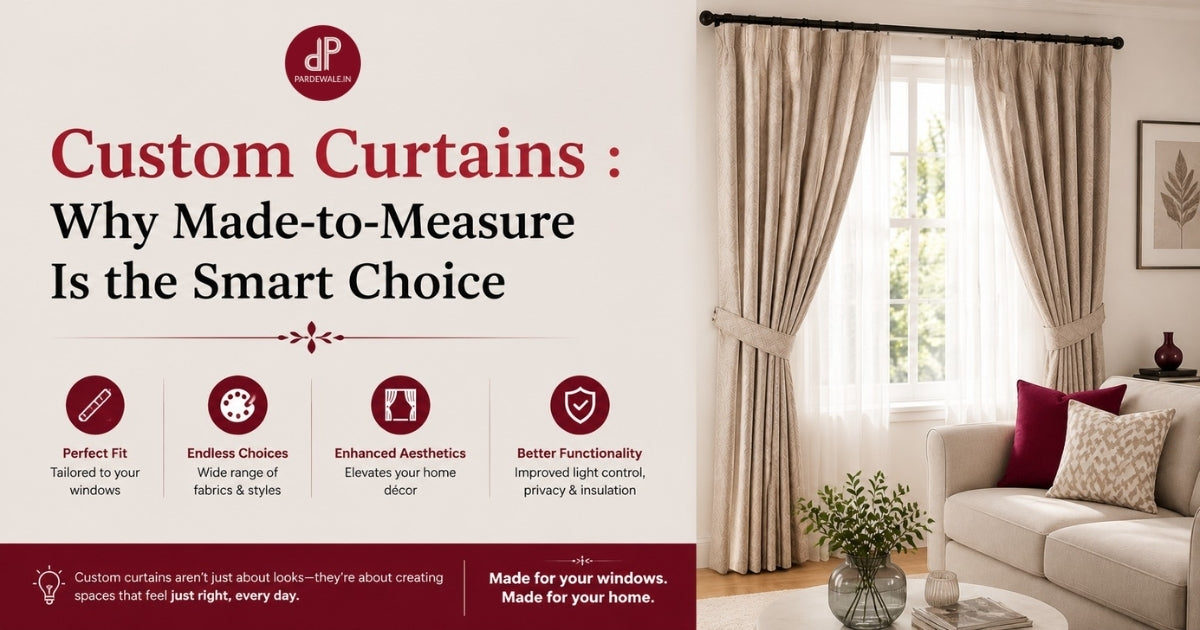 Custom Curtains Surat: A Complete Guide to Personalised Window Styling