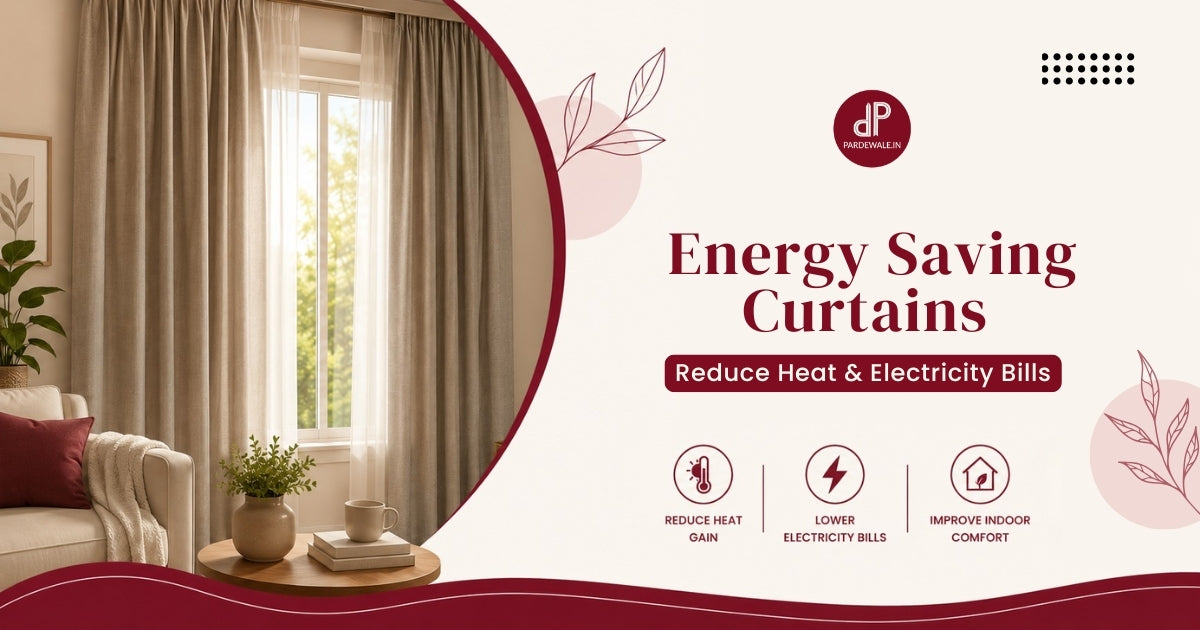 Energy Saving Curtains In Surat: Reduce Heat and Electricity Bills