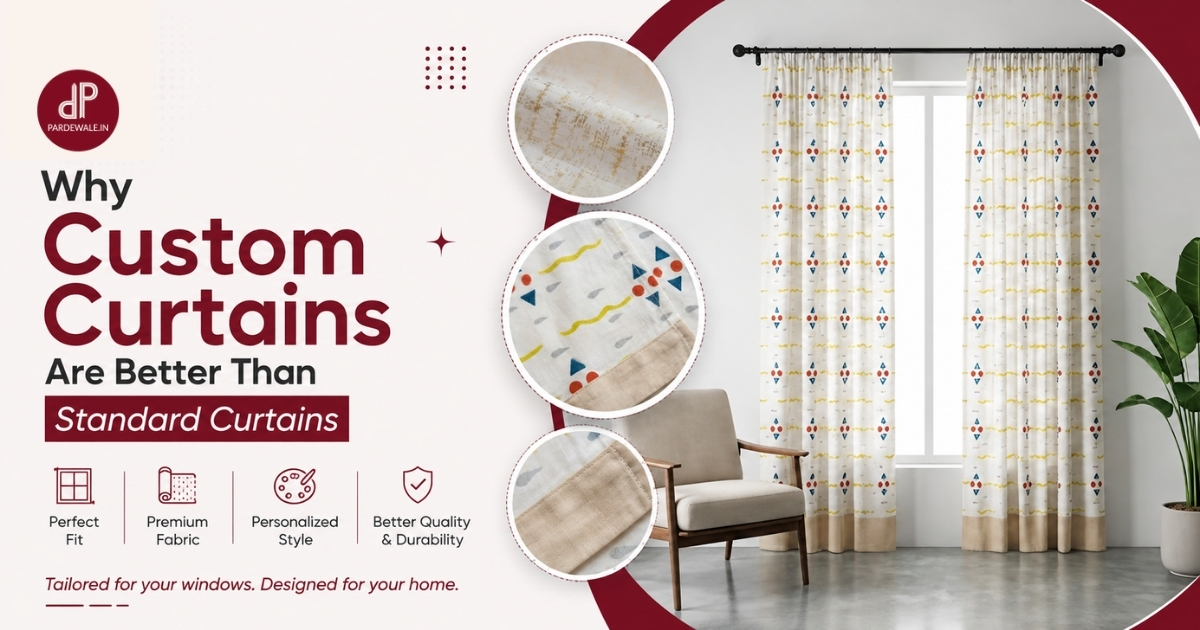 Why Custom Curtains Are Better Than Standard Curtains