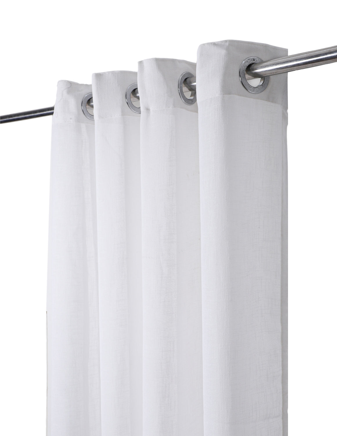 Linen Sheer - White (Pack of 1)