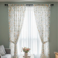 Cotton Light - Room Darkening Butterfly Printing Curtains - Pack of 1 Curtain