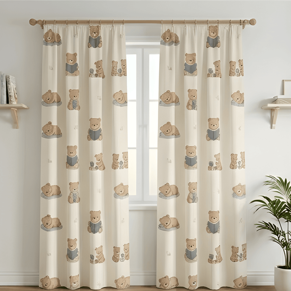 Eye cache Kids design Prints - Pack Of 1 Curtain