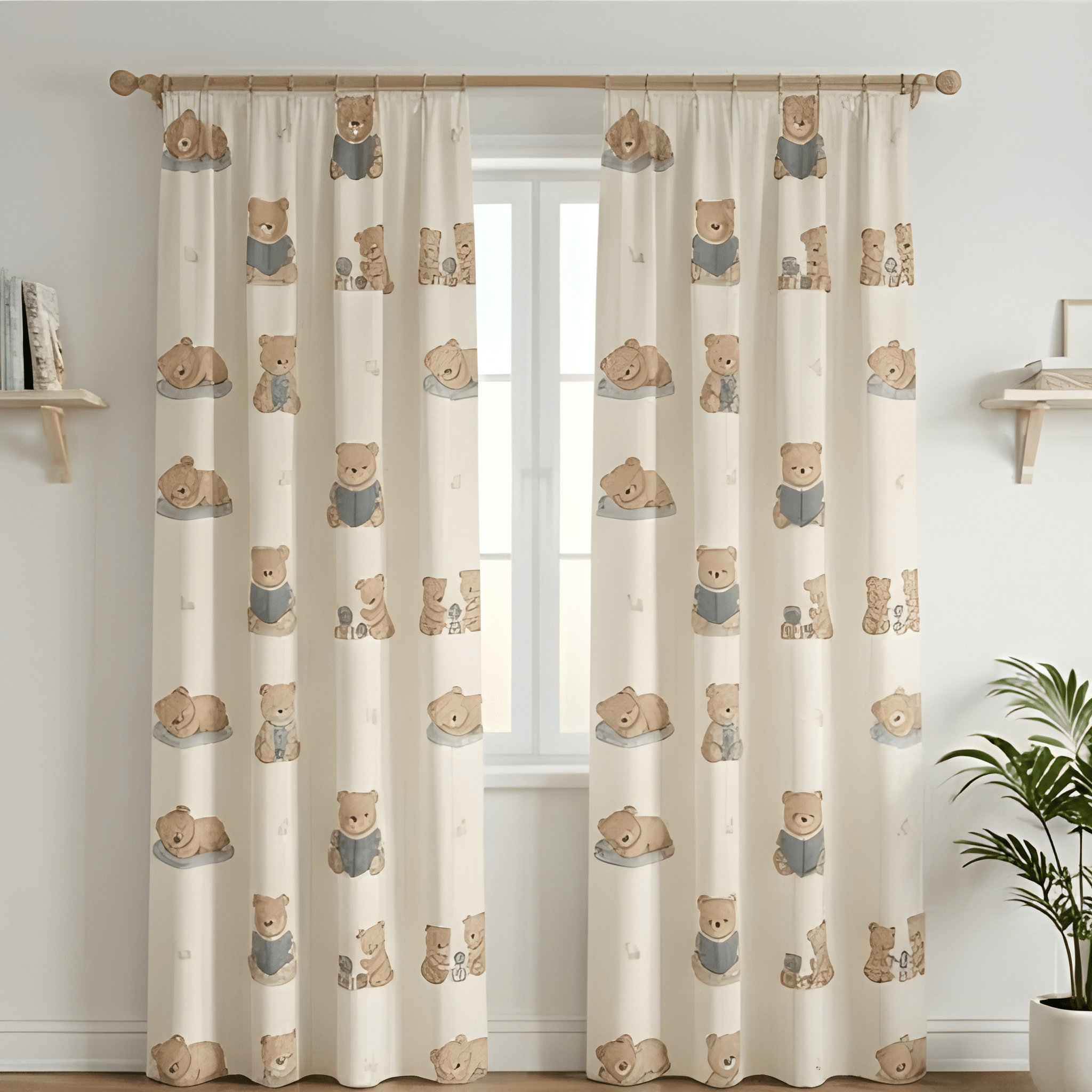 Eye cache Kids design Prints - Pack Of 1 Curtain