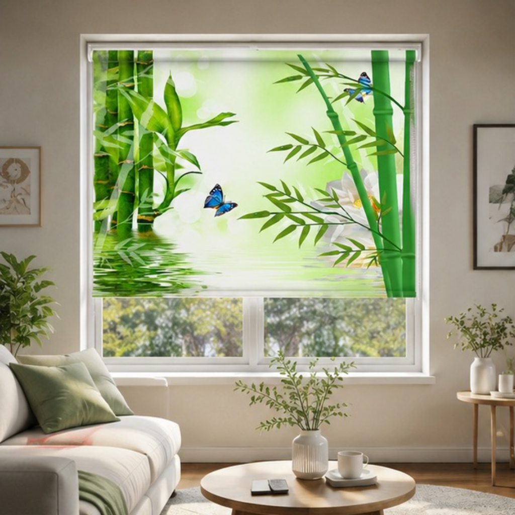 Aesthetic nature Blinds design | Roller & Roman Blinds | Premium Quality Prints