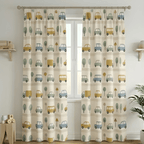 Eye cache Kids design Prints - Pack Of 1 Curtain
