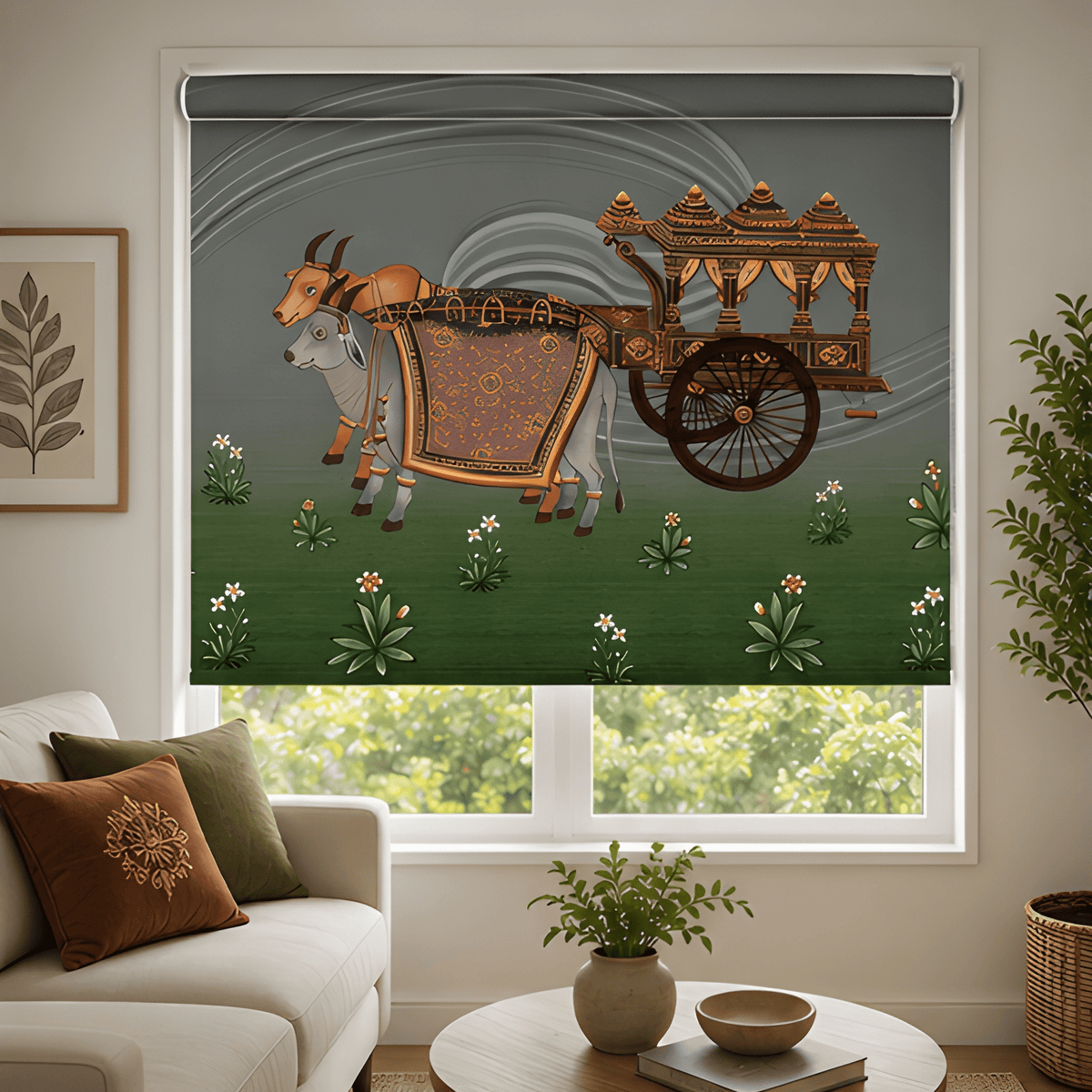 Cultural theme design | Roller & Roman Blinds | Premium Quality Prints