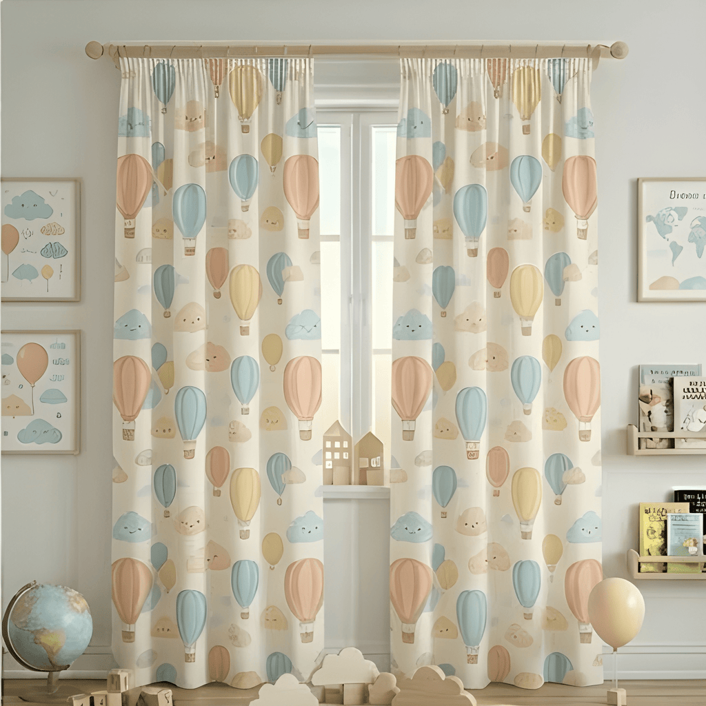 Eye cache Kids design Prints - Pack Of 1 Curtain