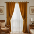 Cotton - Room Darkening Square Curtains - Pack of 1 Curtain