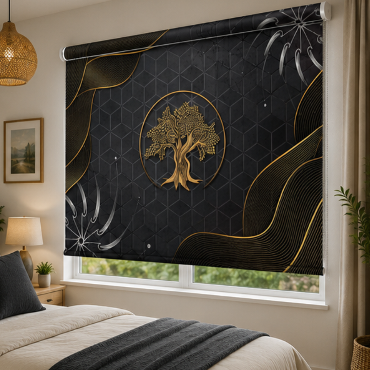 Bold blinds design for offices | Roller & Roman Blinds | Premium Quality Prints