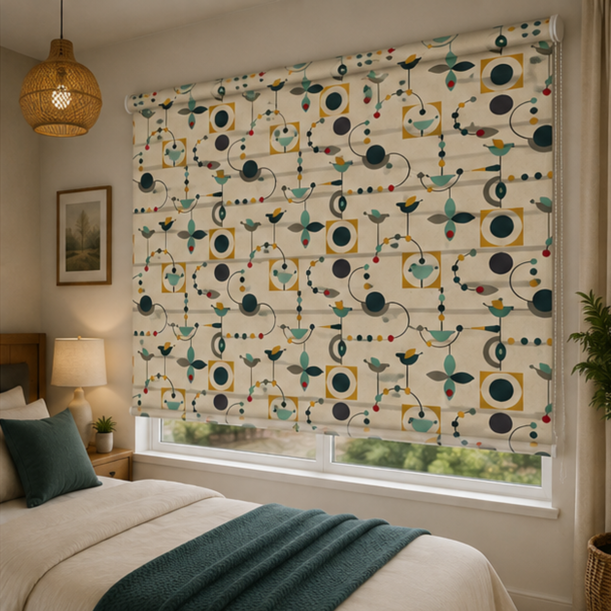 Aesthetic modern home design | Roller & Roman Blinds | Premium Quality Prints