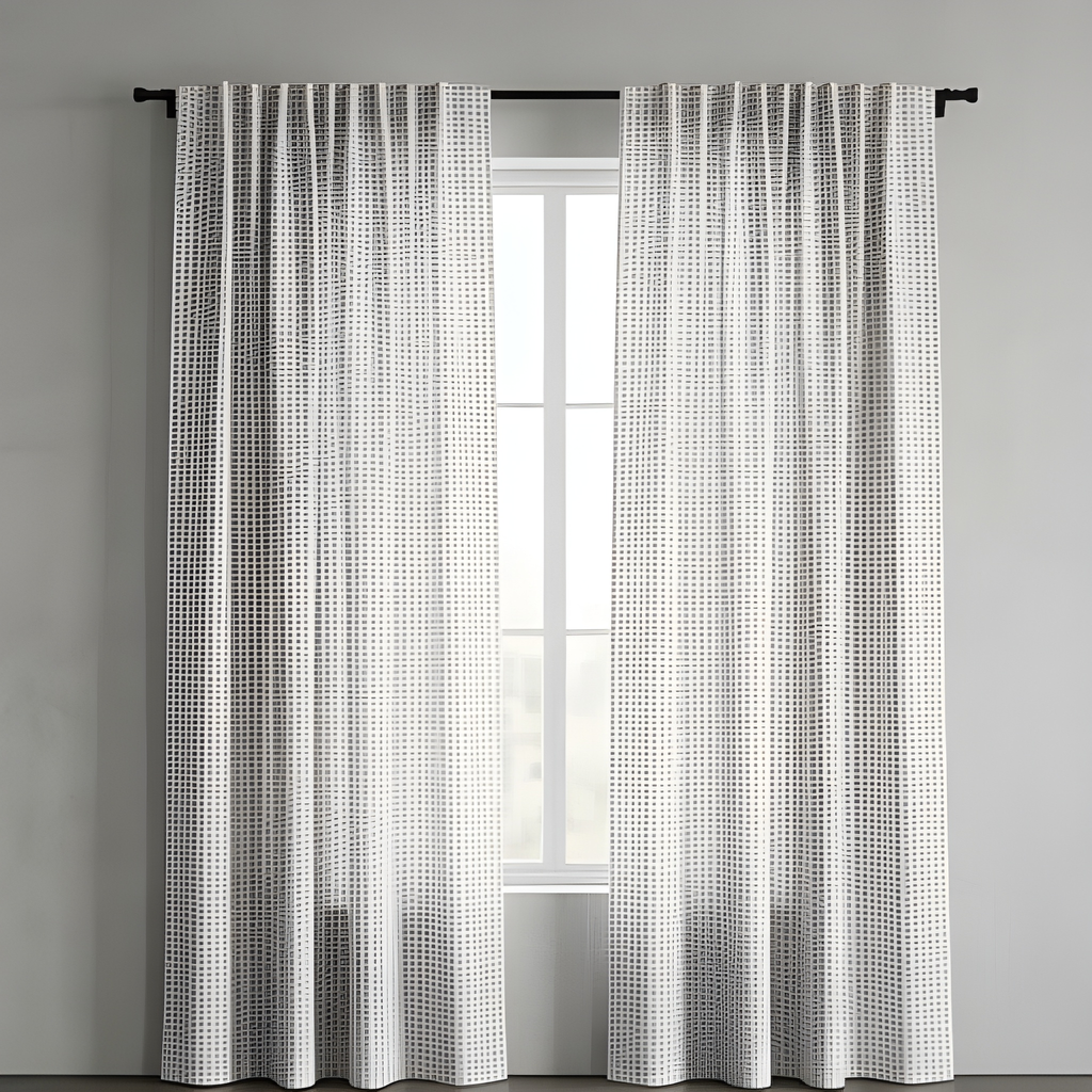 Shop white window curtains online in india