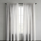 Shop white window curtains online in india