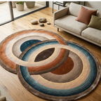Abstract rug - random design