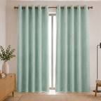 Textured Curtain - Light Pista Green - Pack of 1