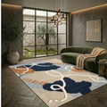 Aesthetic mixed color design - Rectangle - Premium Wool Carpet