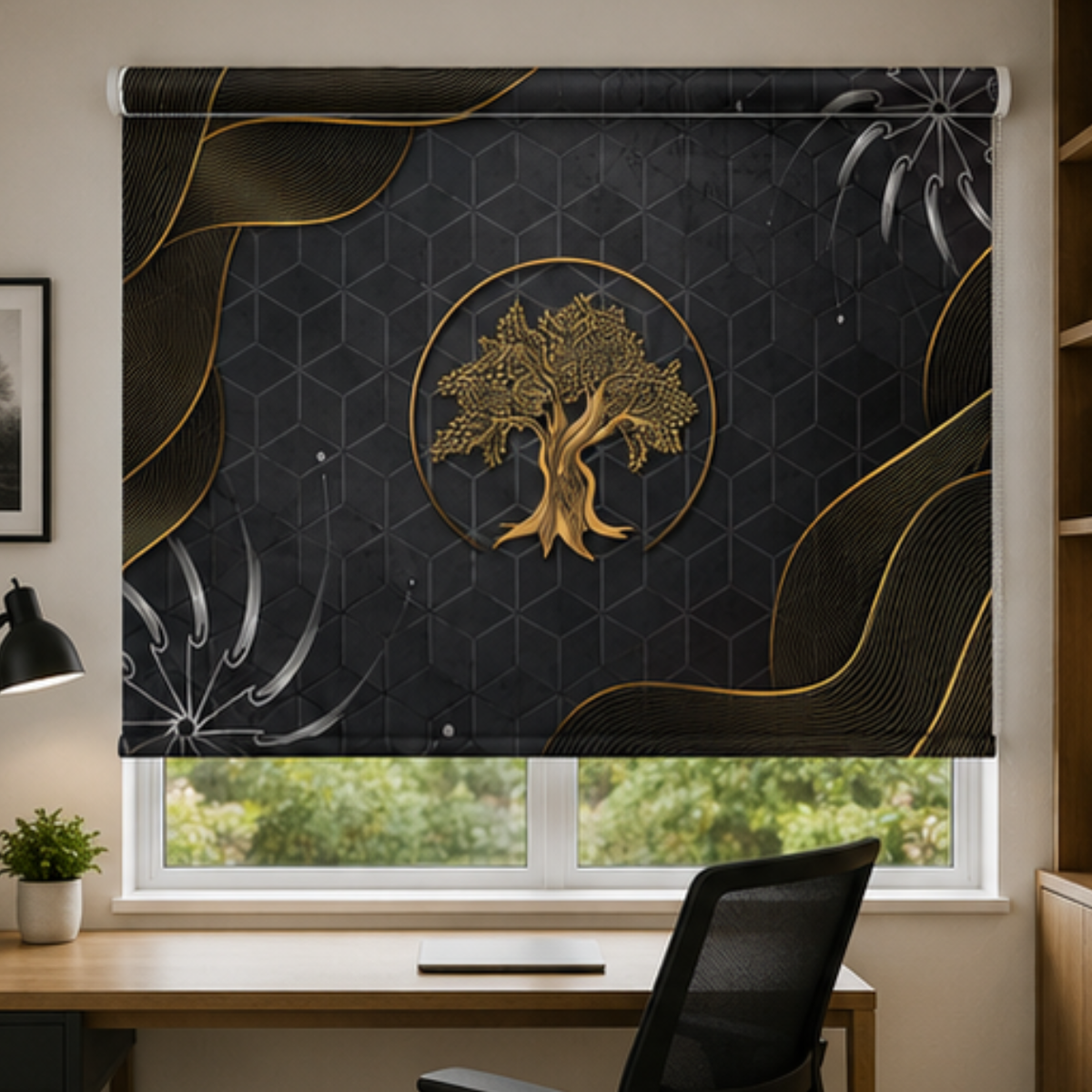 Bold blinds design for offices | Roller & Roman Blinds | Premium Quality Prints