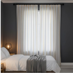Cotton Light - Light Filtering - Yellow Stripes Curtains - Pack of 1 Curtain