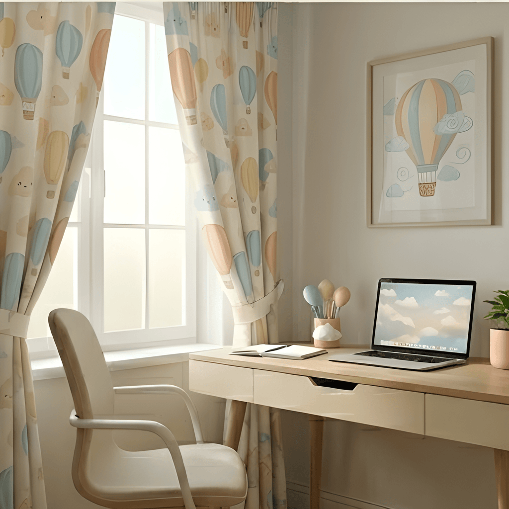 Eye cache Kids design Prints - Pack Of 1 Curtain