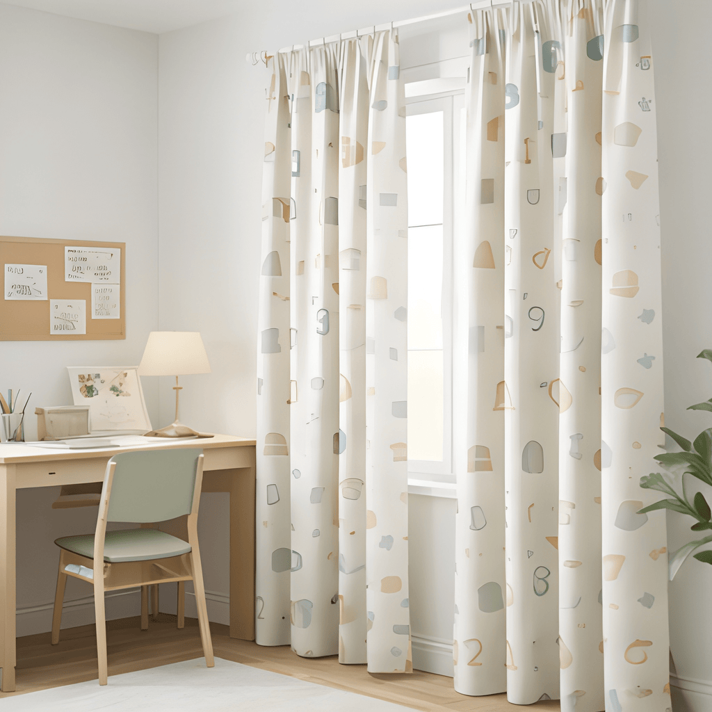 Eye cache Kids design Prints - Pack Of 1 Curtain