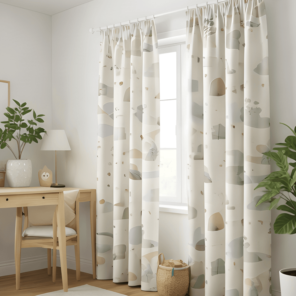 Eye cache Kids design Prints - Pack Of 1 Curtain