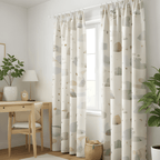 Eye cache Kids design Prints - Pack Of 1 Curtain
