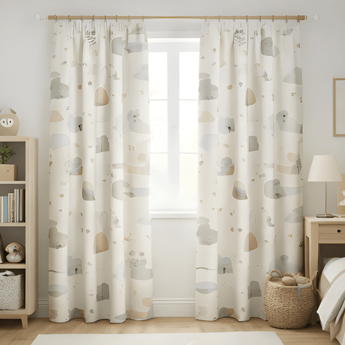 Eye cache Kids design Prints - Pack Of 1 Curtain