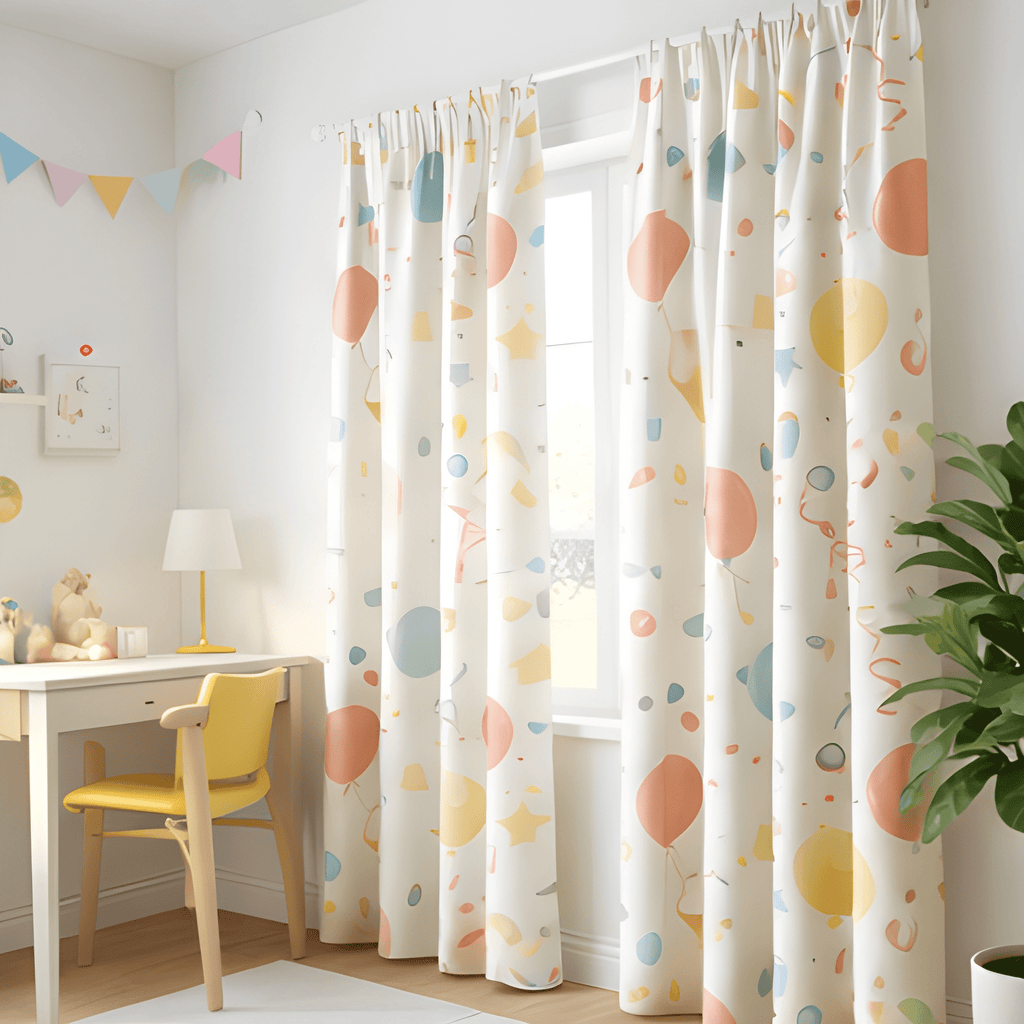 Eye cache Kids design Prints - Pack Of 1 Curtain