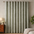 Cotton - Bedroom - Livingroom Darkening Floral Printing Curtains - Pack of 1 Curtain