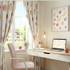 Cartoon Fun Kids Curtain - Pack Of 1 Curtain