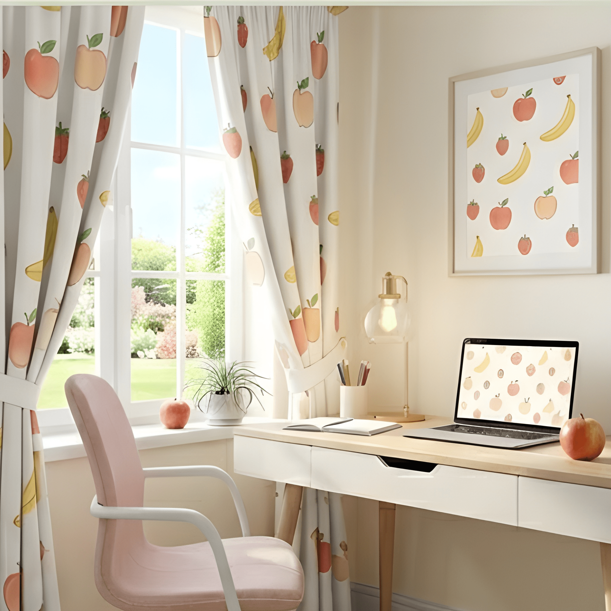 Cartoon Fun Kids Curtain - Pack Of 1 Curtain
