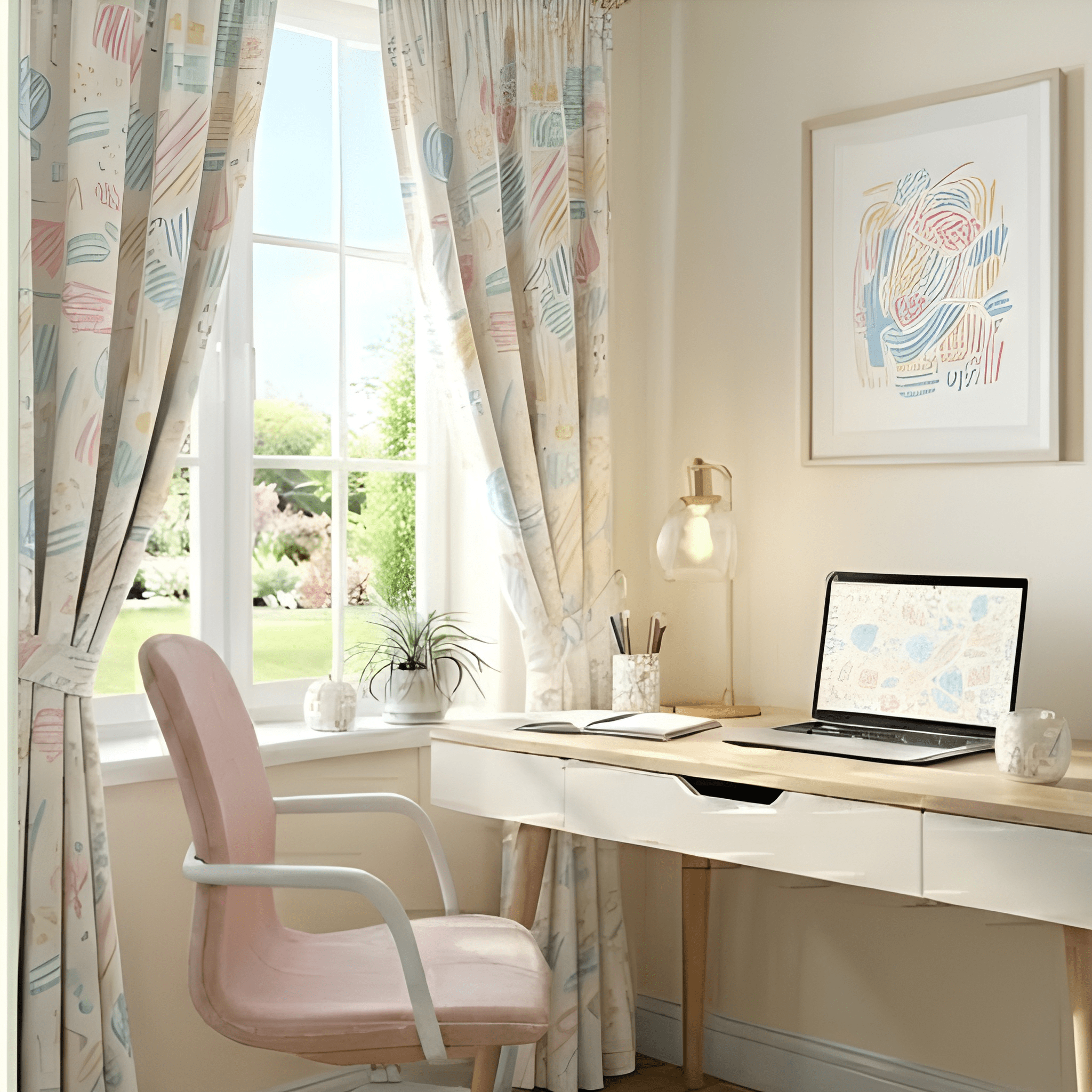 Rainbow Dream Kids Curtain - Pack Of 1 Curtain