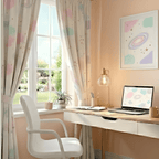 Kids Theme Printed Curtain  - Pack Of 1 Curtain