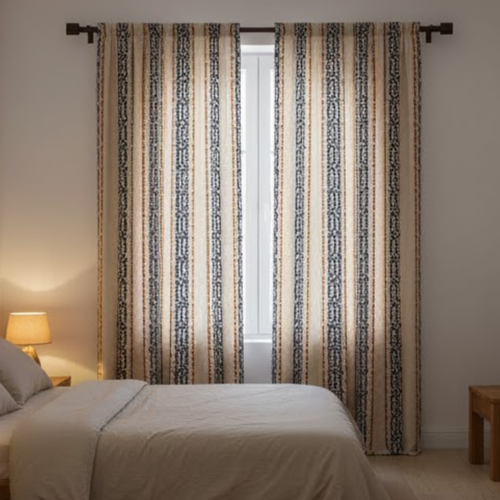 Buy Darkening Ikat Prints Curtains Online