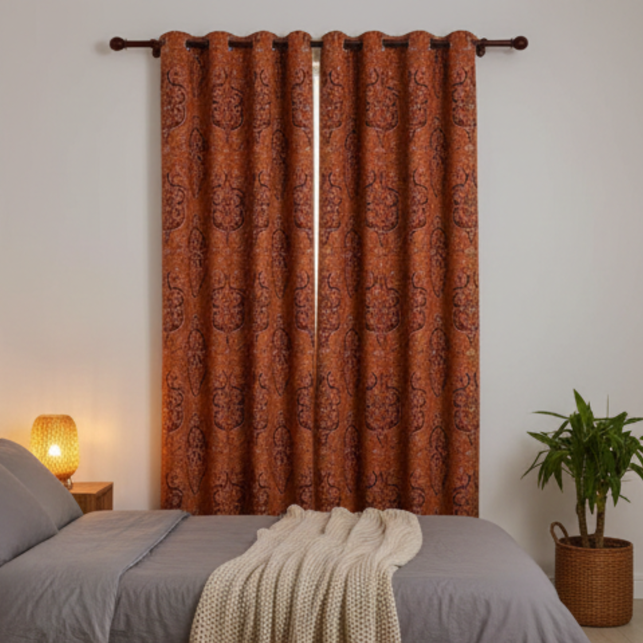 Buy Ethnic Style Cotton Curtain Online