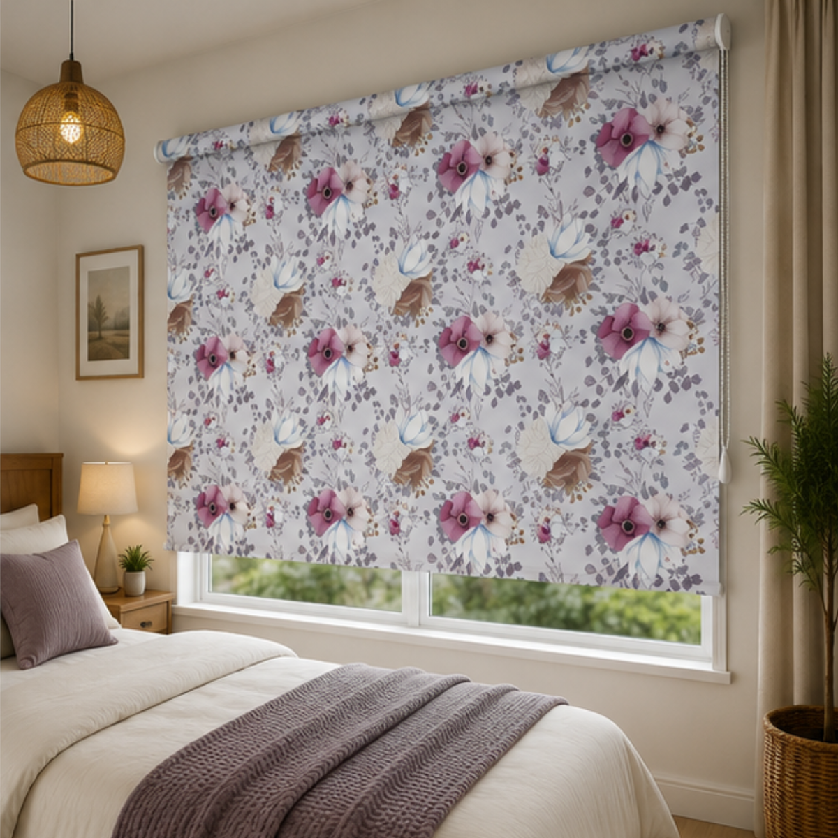 Roller & Roman Blind | Customized Print | Premium Quality Blinds
