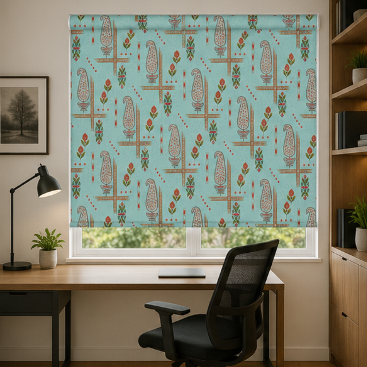 Cultural theme design  | Roller & Roman Blinds | Premium Quality Prints