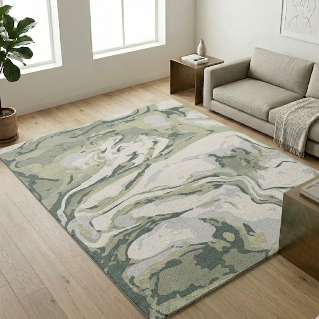 Military theme rug design  - Rectangle - Premium Wool Carpet
