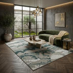 Mixed color rug design for modern homes - Square - Premium Wool Carpet