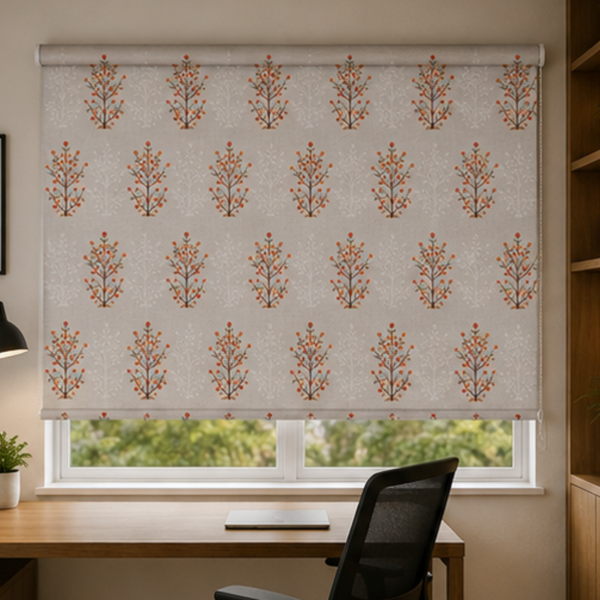 Aesthetic plant design | Roller & Roman Blinds | Premium Quality Prints