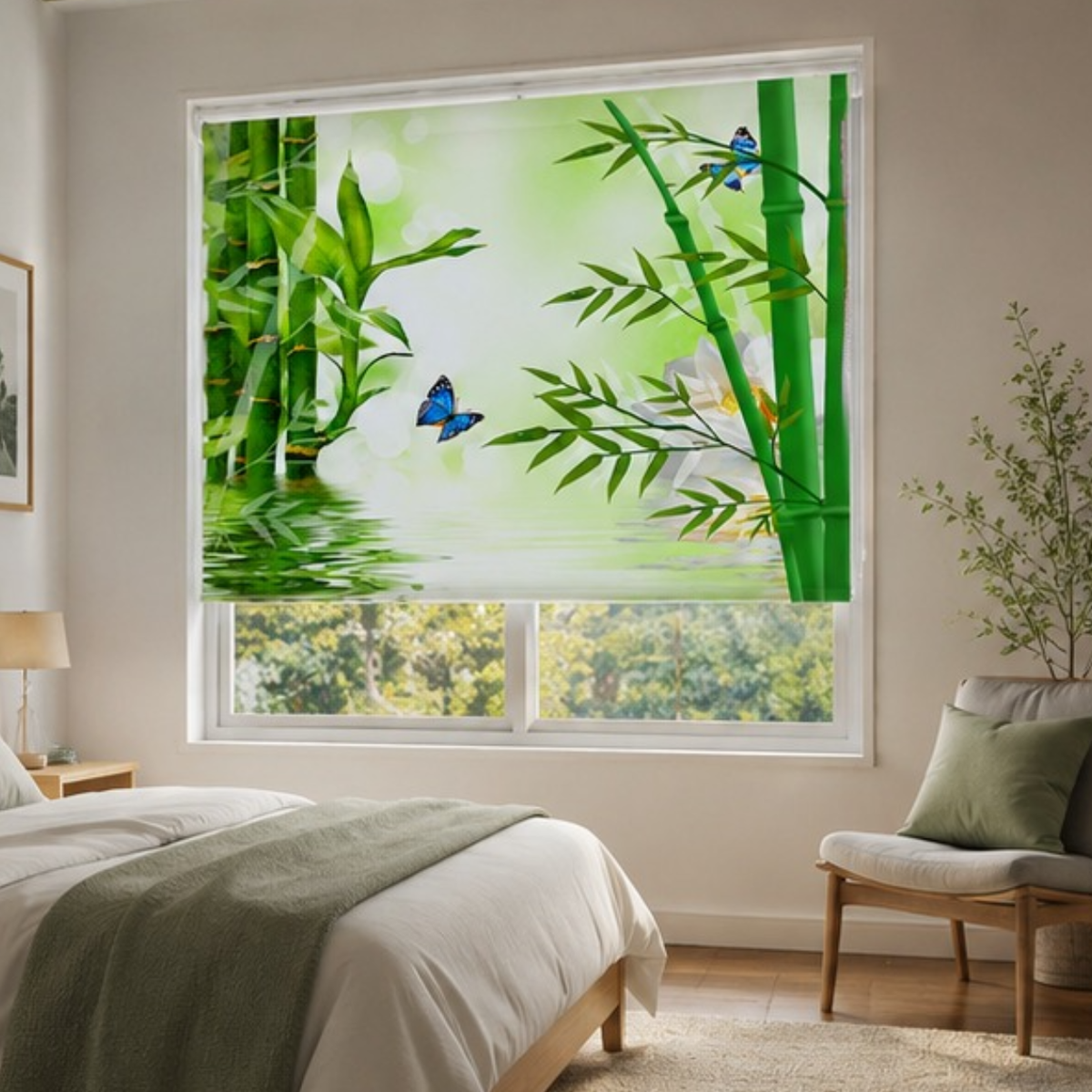 Aesthetic nature Blinds design | Roller & Roman Blinds | Premium Quality Prints